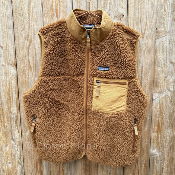 Patagonia Classic Retro-X Vest Deer Brown Size Large NWOT - Picture 3 of 15